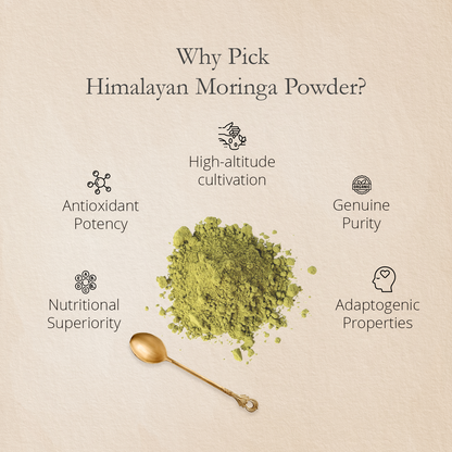 Himalayan, Moringa Leaf Powder | 100 % Natural & Pure